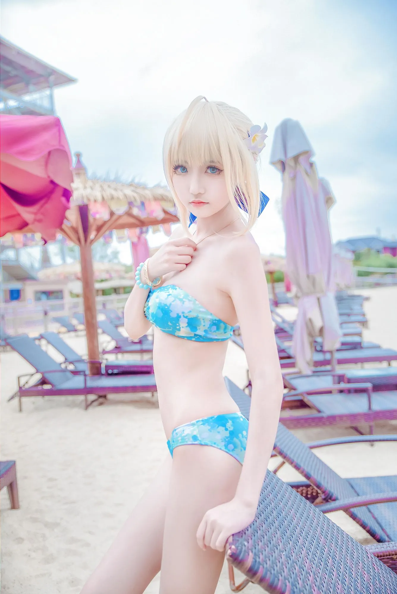 图片[6]-No.005-阿尔托莉雅 泳装 [14P]-coswz-cos王者