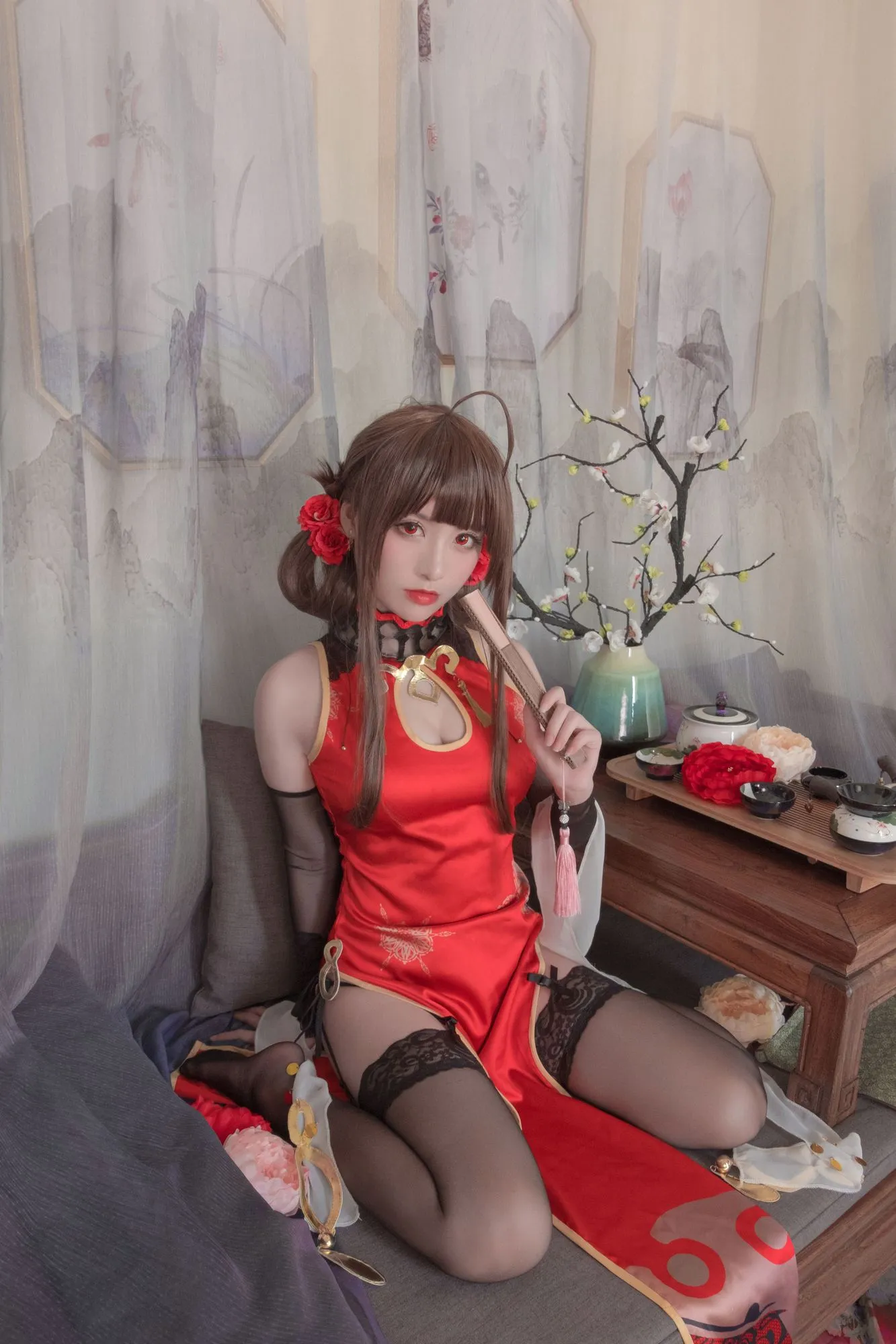 图片[4]-No.005-DSR50 红牡丹 [10P]-coswz-cos王者