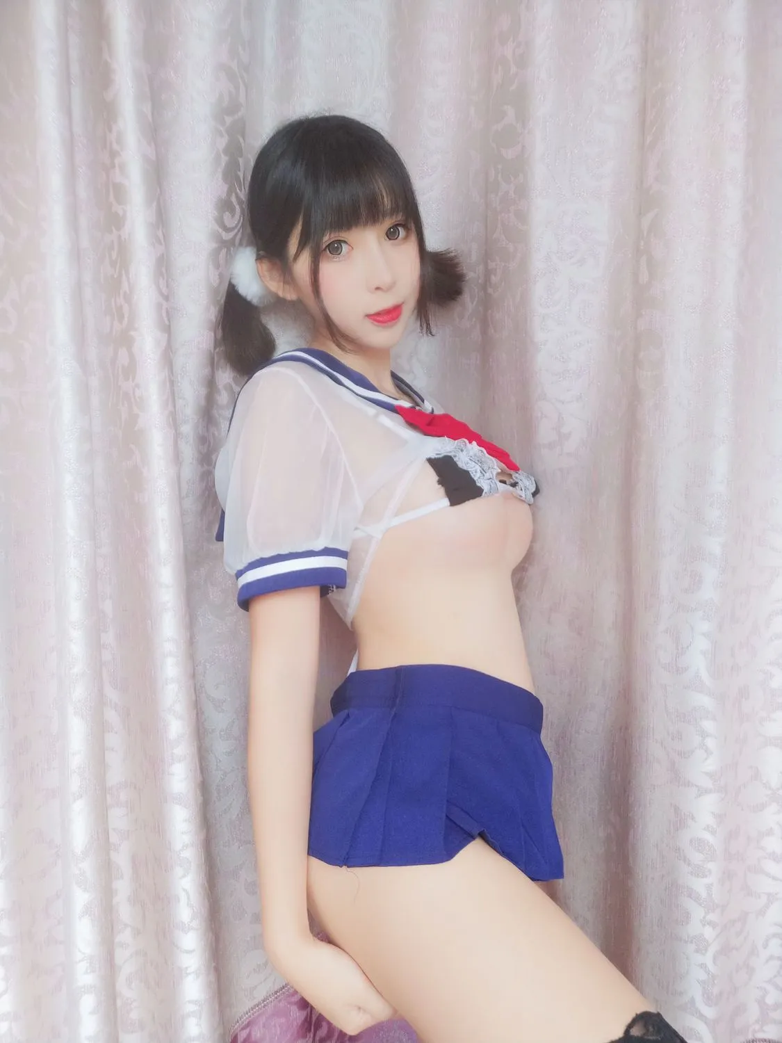 图片[2]-No.006-水手服 [25P 2V]-coswz-cos王者
