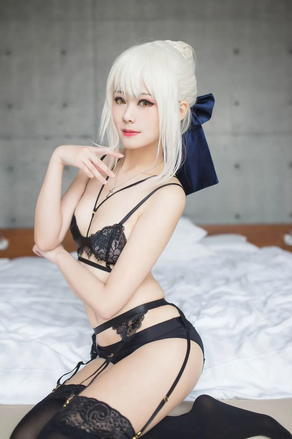 图片[3]-No.006-黑贞 黑呆毛下着 [83P]-coswz-cos王者