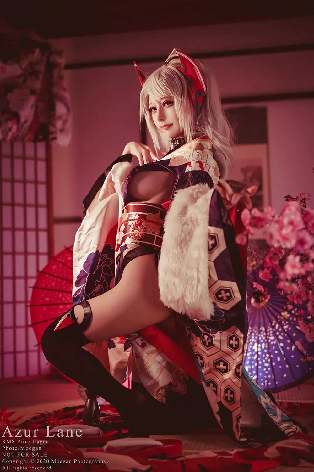 图片[4]-No.006-Azur Lane–KMS Prinz Eugen 百花繚乱 ver [12P]-coswz-cos王者