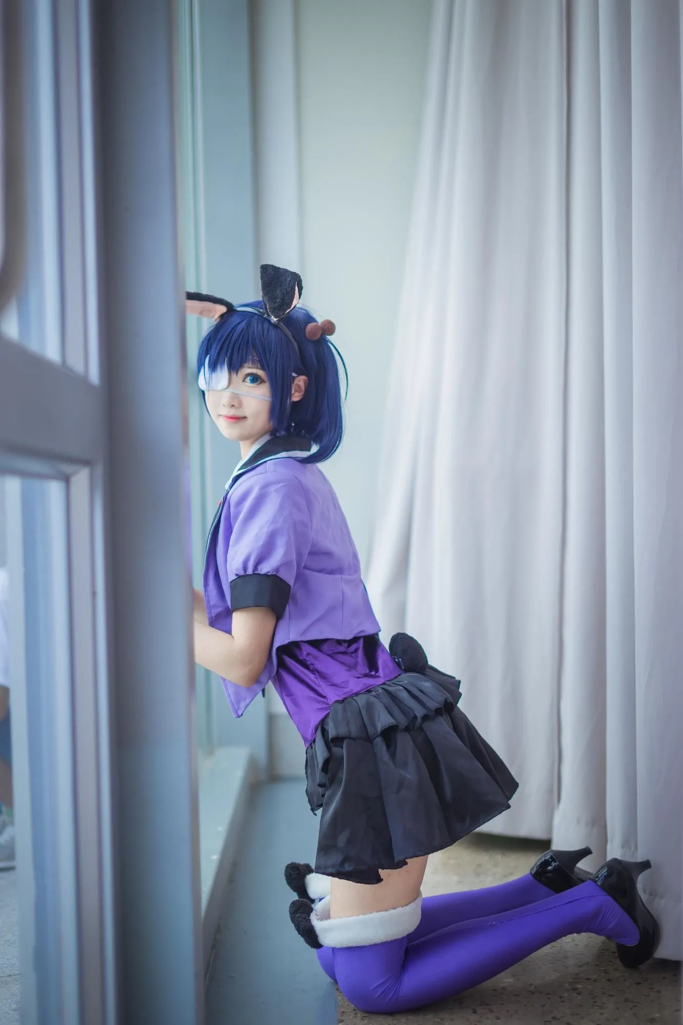 图片[3]-No.007–中二病也要谈恋爱 小鸟游六花 兔女郎 [14P]-coswz-cos王者