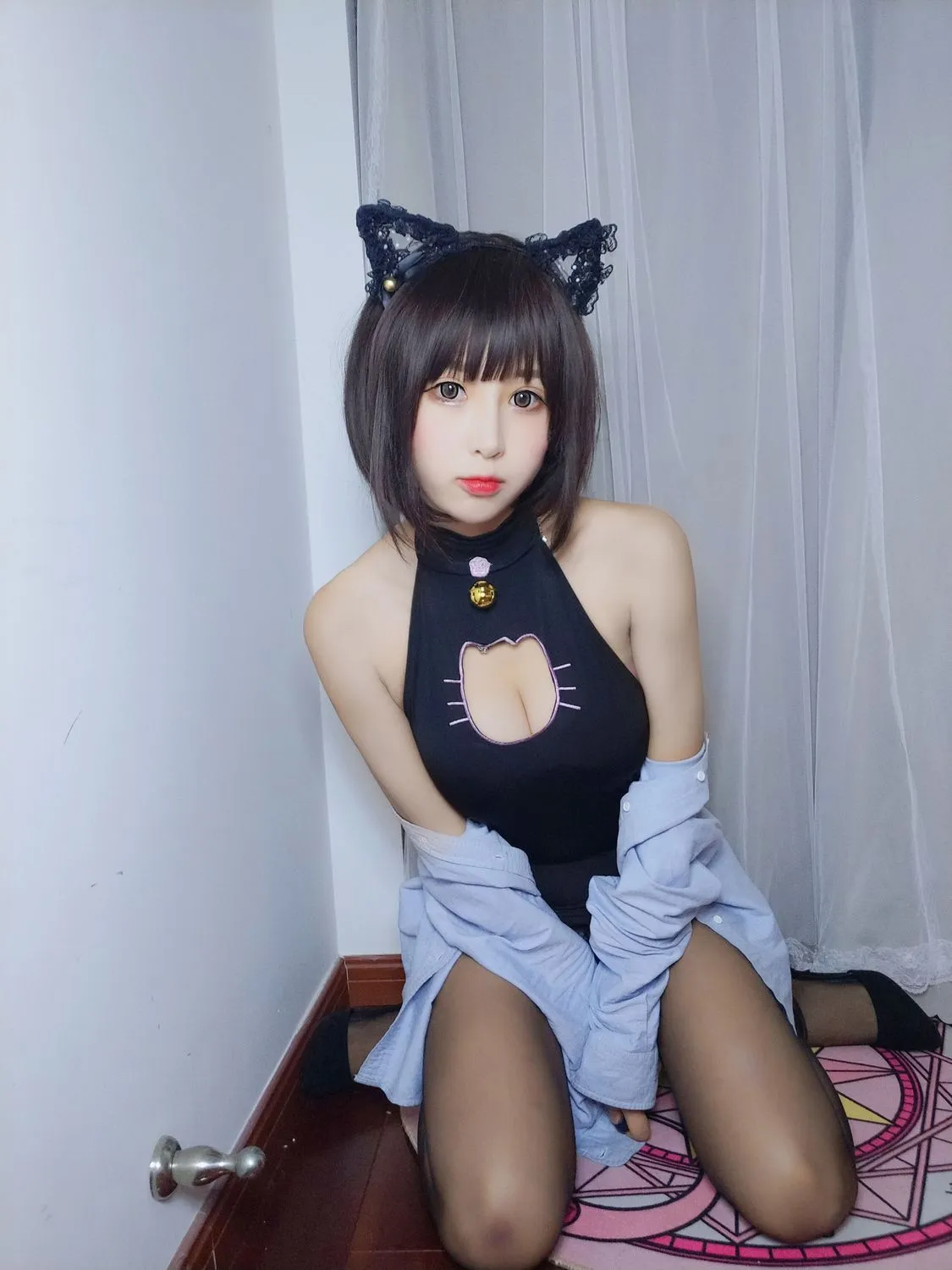 No.007-露背猫咪 [6P 2V]-图妖社