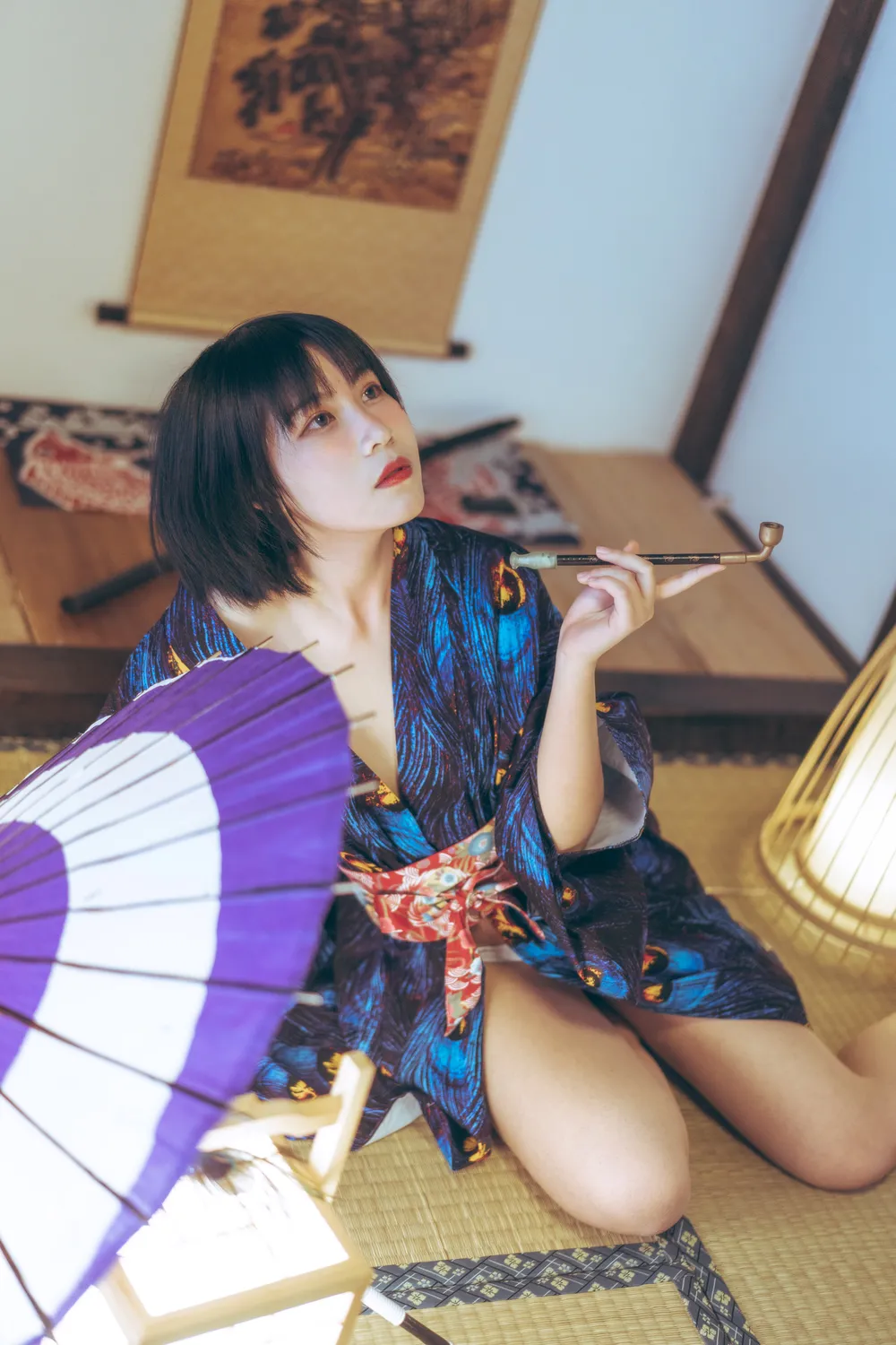 No.008-孔雀和服 [39P]-图妖社