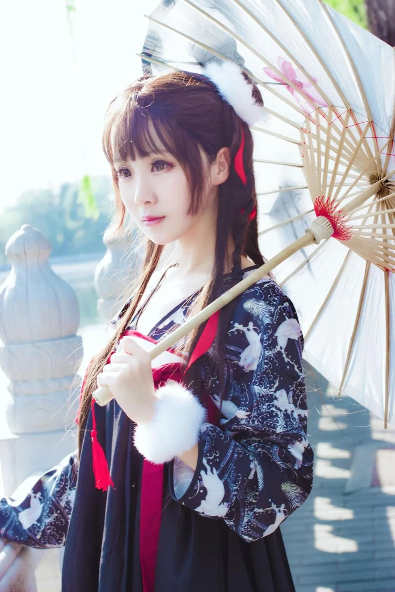 图片[3]-No.008-玉兔少女与熊猫兔 [9P]-coswz-cos王者