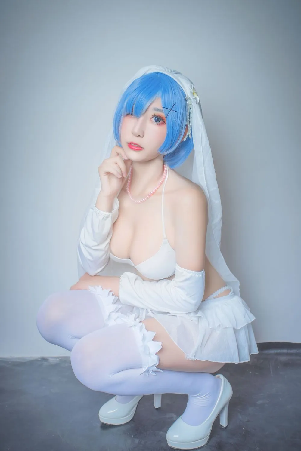 图片[4]-No.008-蕾姆婚纱 [9P]-coswz-cos王者