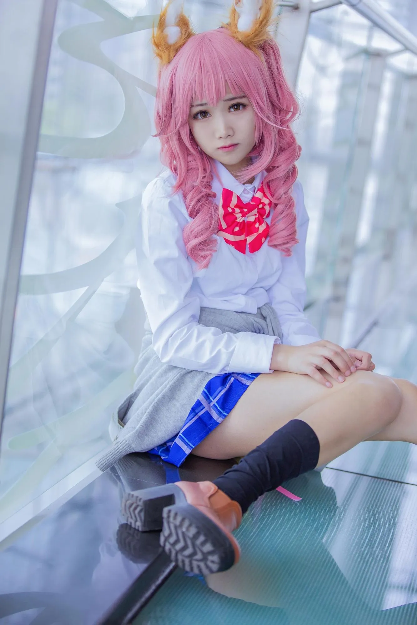 图片[2]-No.008-FATE 玉藻前 兽耳 [10P]-coswz-cos王者