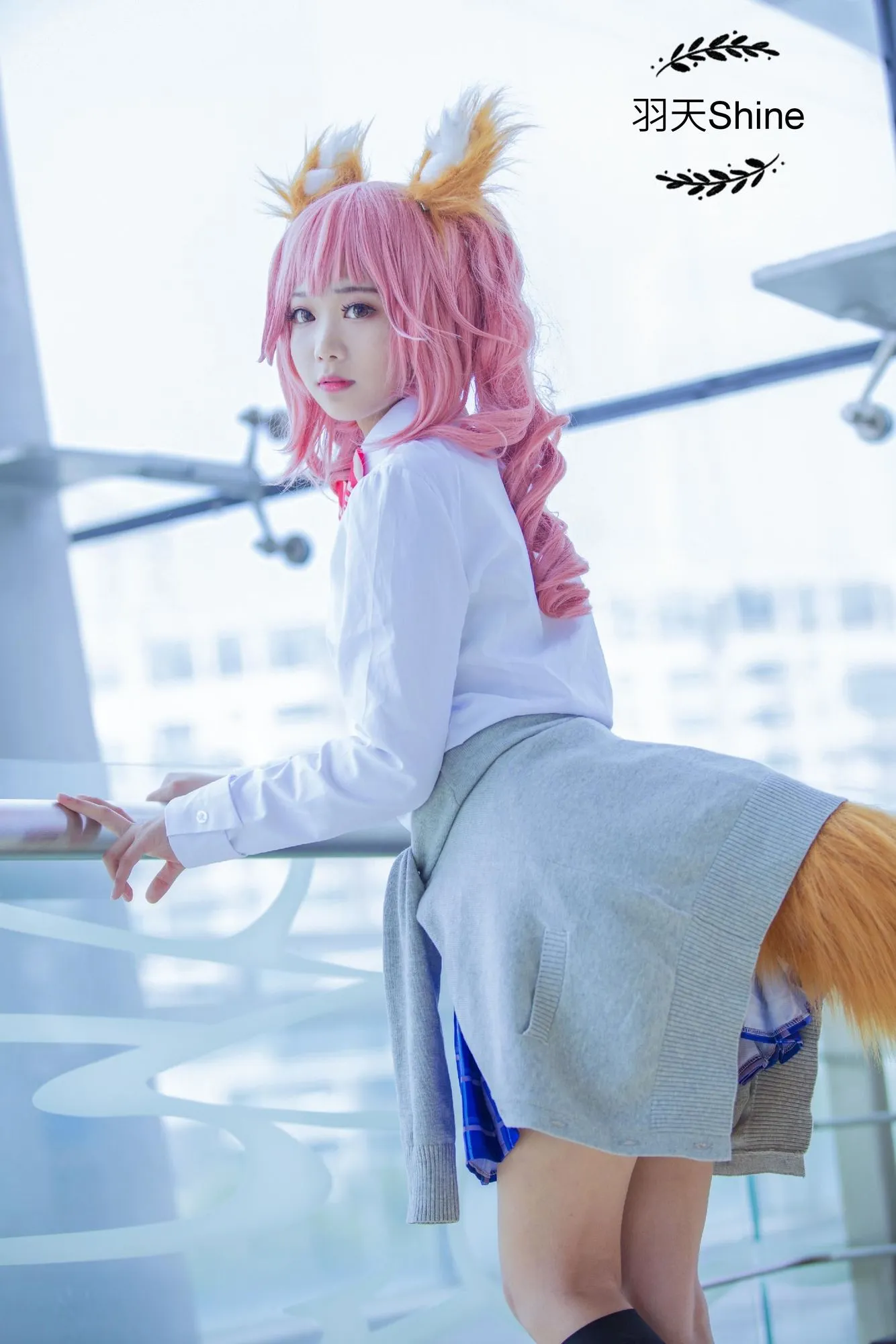 图片[5]-No.008-FATE 玉藻前 兽耳 [10P]-coswz-cos王者