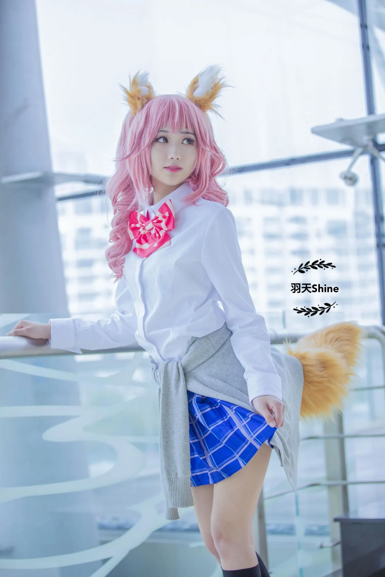 图片[4]-No.008-FATE 玉藻前 兽耳 [10P]-coswz-cos王者