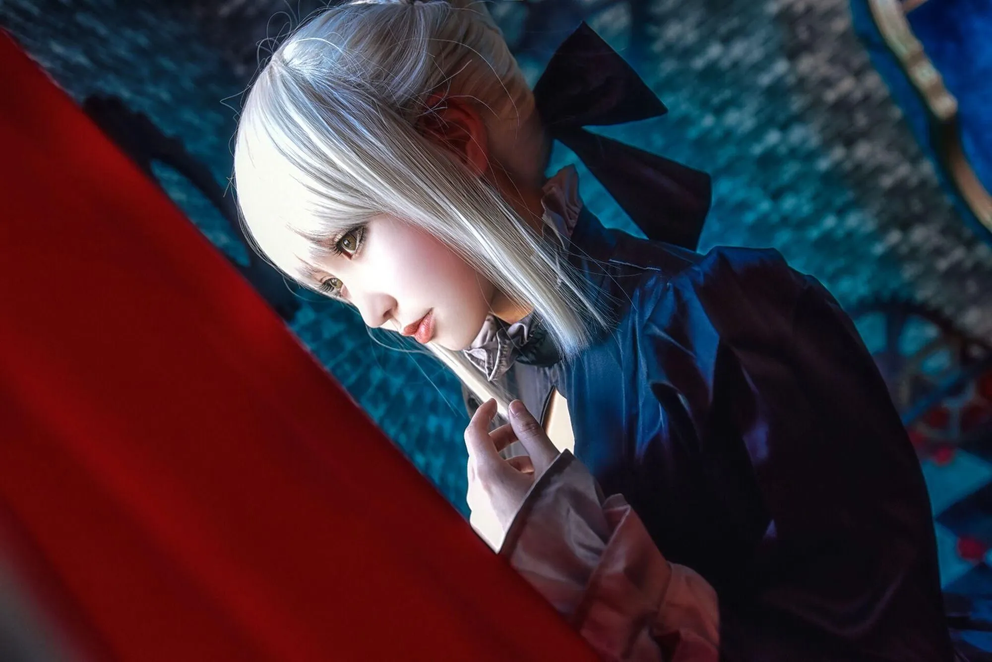 图片[4]-No.009-吾王 阿尔托莉雅 黑SABER [11P]-coswz-cos王者