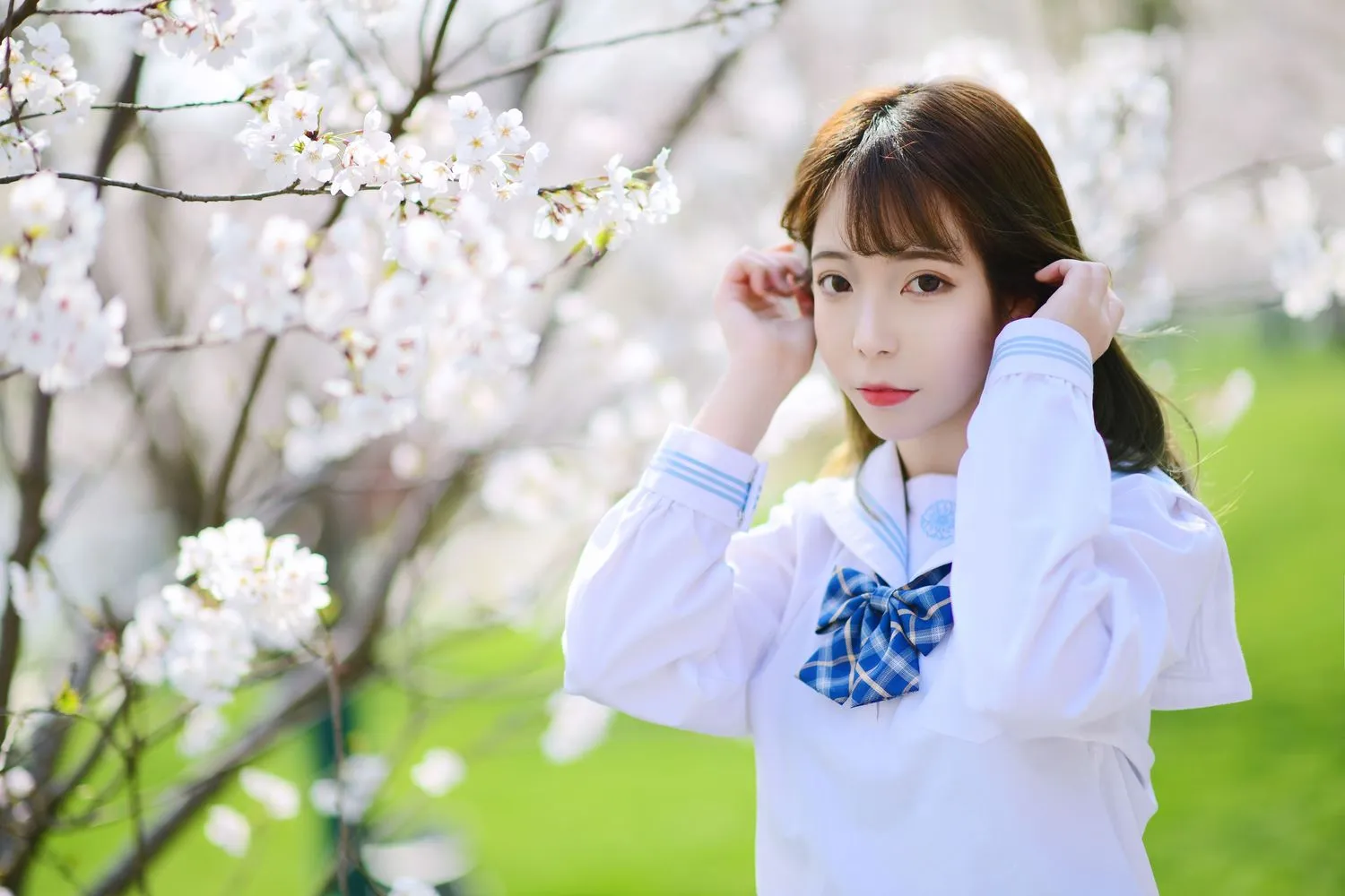 No.009-樱花树下 [41P]-图妖社