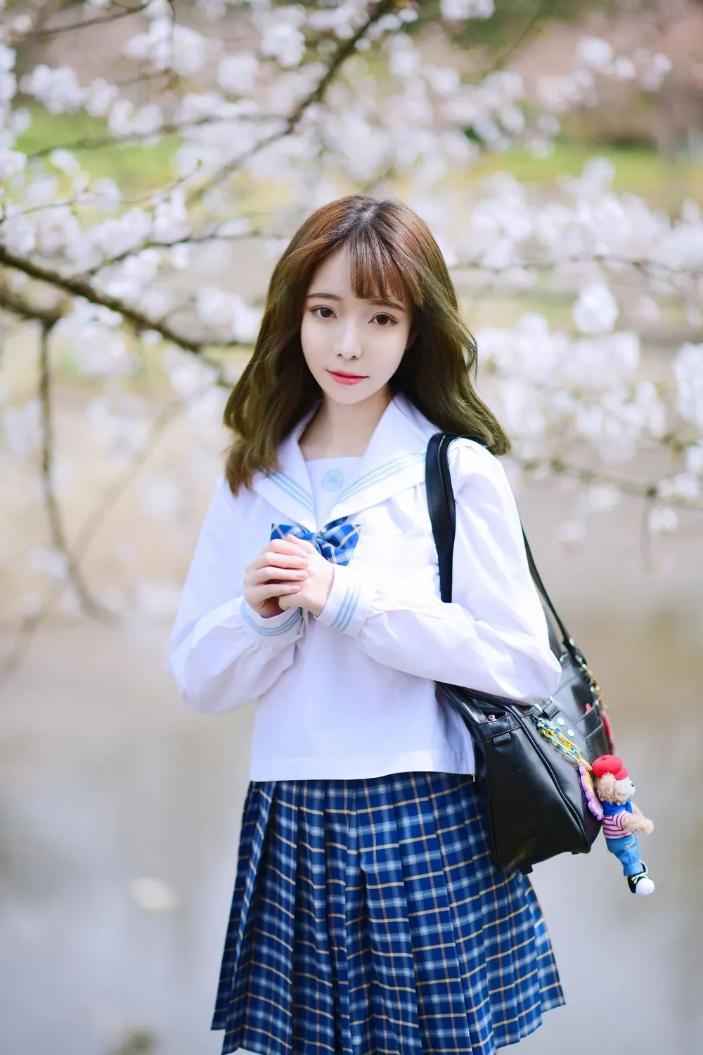 图片[2]-No.009-樱花树下 [41P]-coswz-cos王者