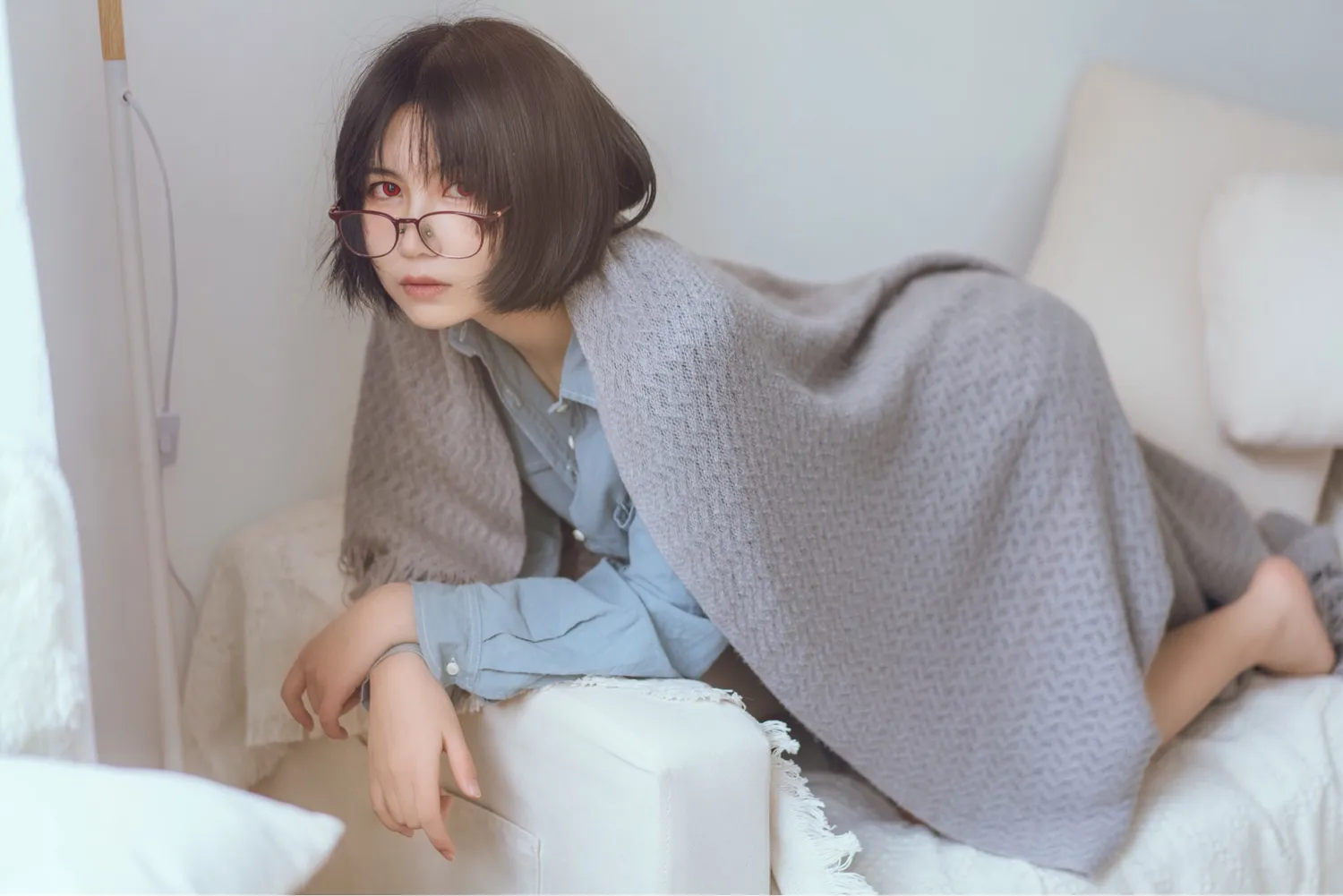 图片[5]-No.009-蓝色衬衫发布 [22P]-coswz-cos王者