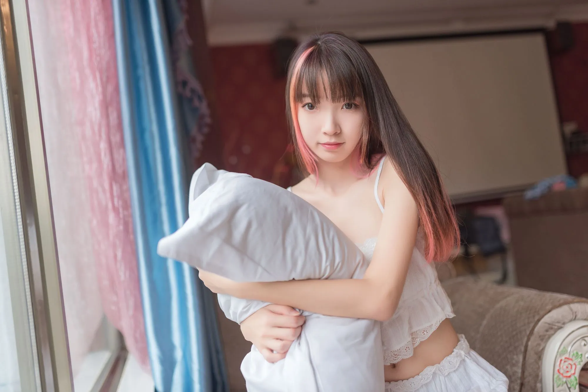 图片[5]-No.010-白丝蕾丝梦 [49P]-coswz-cos王者