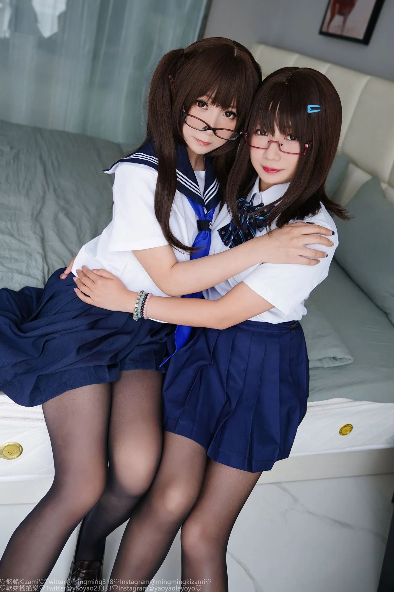 图片[3]-No.010-x軟妹搖搖樂-黑絲JK制服 [120P 5V]-coswz-cos王者