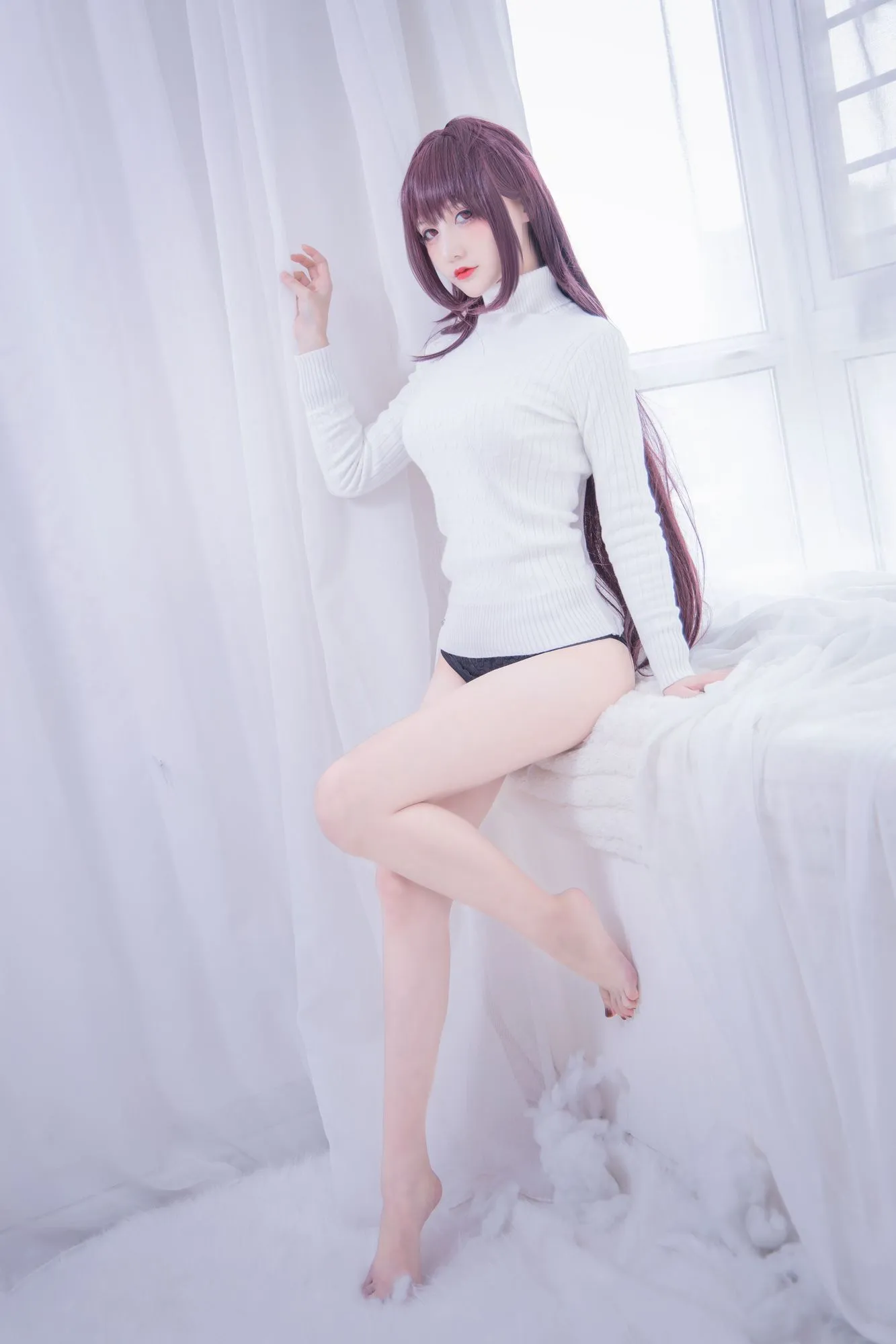 图片[5]-No.011-斯卡哈毛衣 [21P]-coswz-cos王者