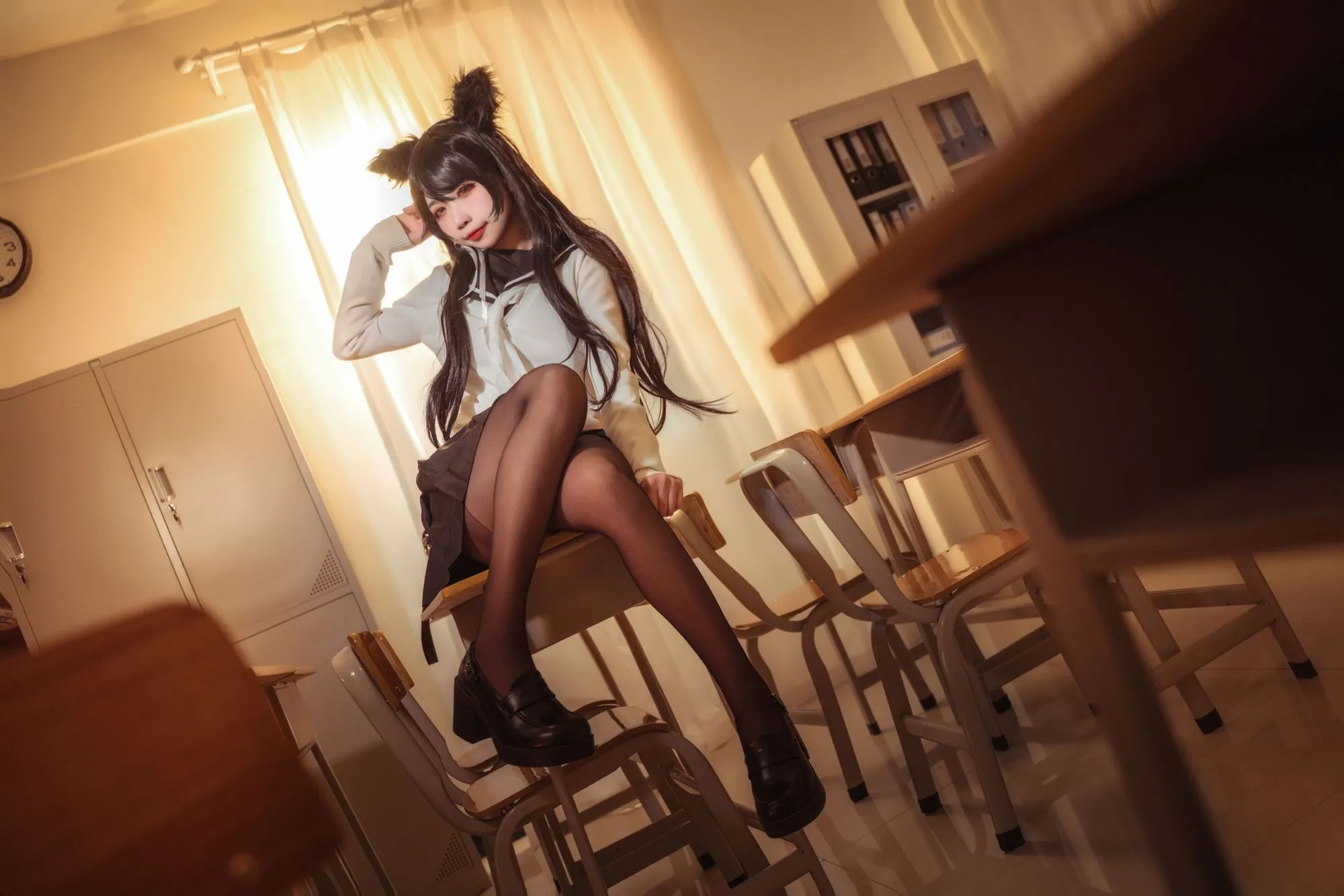 No.011-碧蓝航线 爱宕高雄制服 [35P]-图妖社