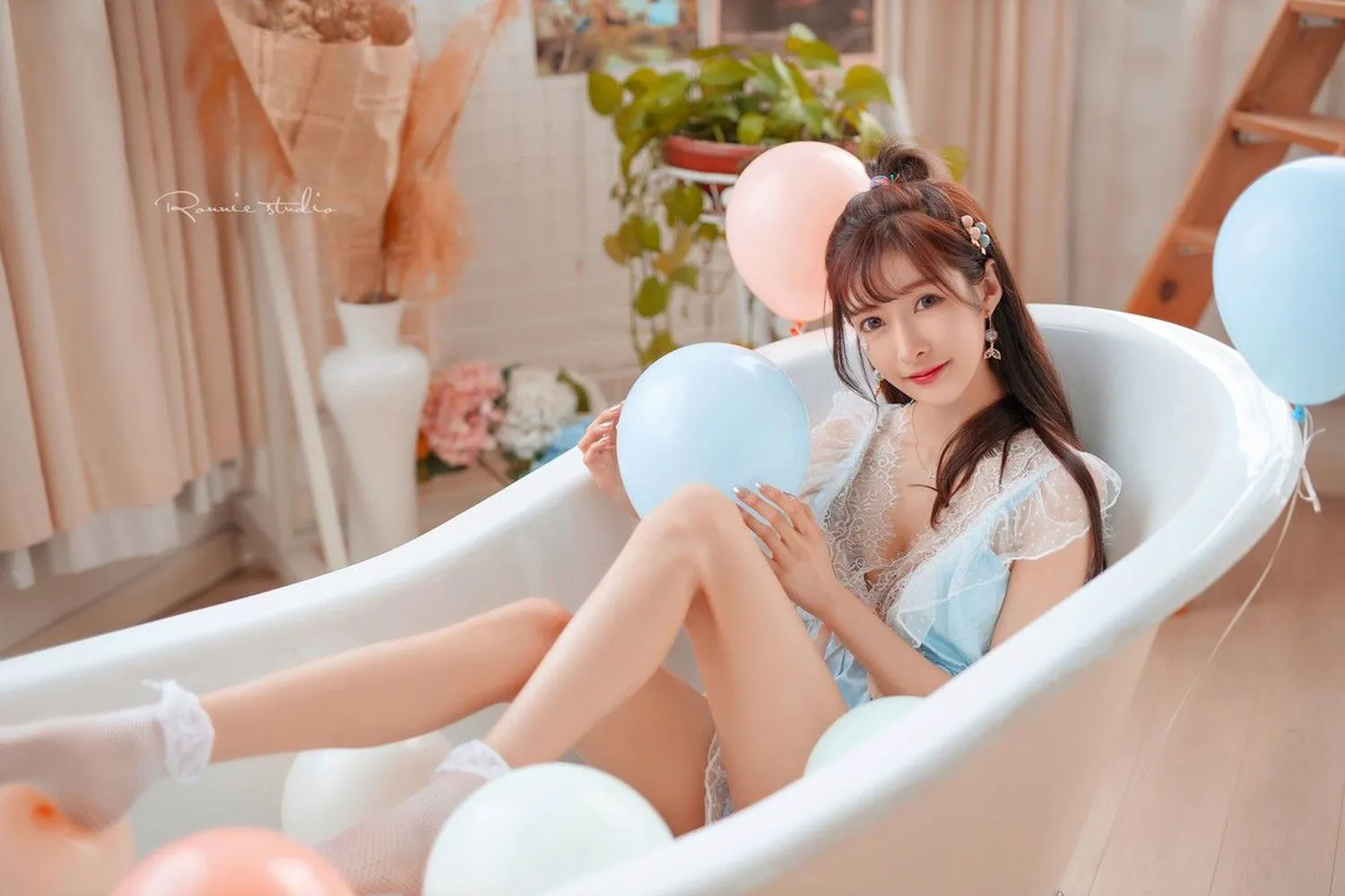 图片[4]-No.011-蕾丝连体比基尼 [39P]-coswz-cos王者