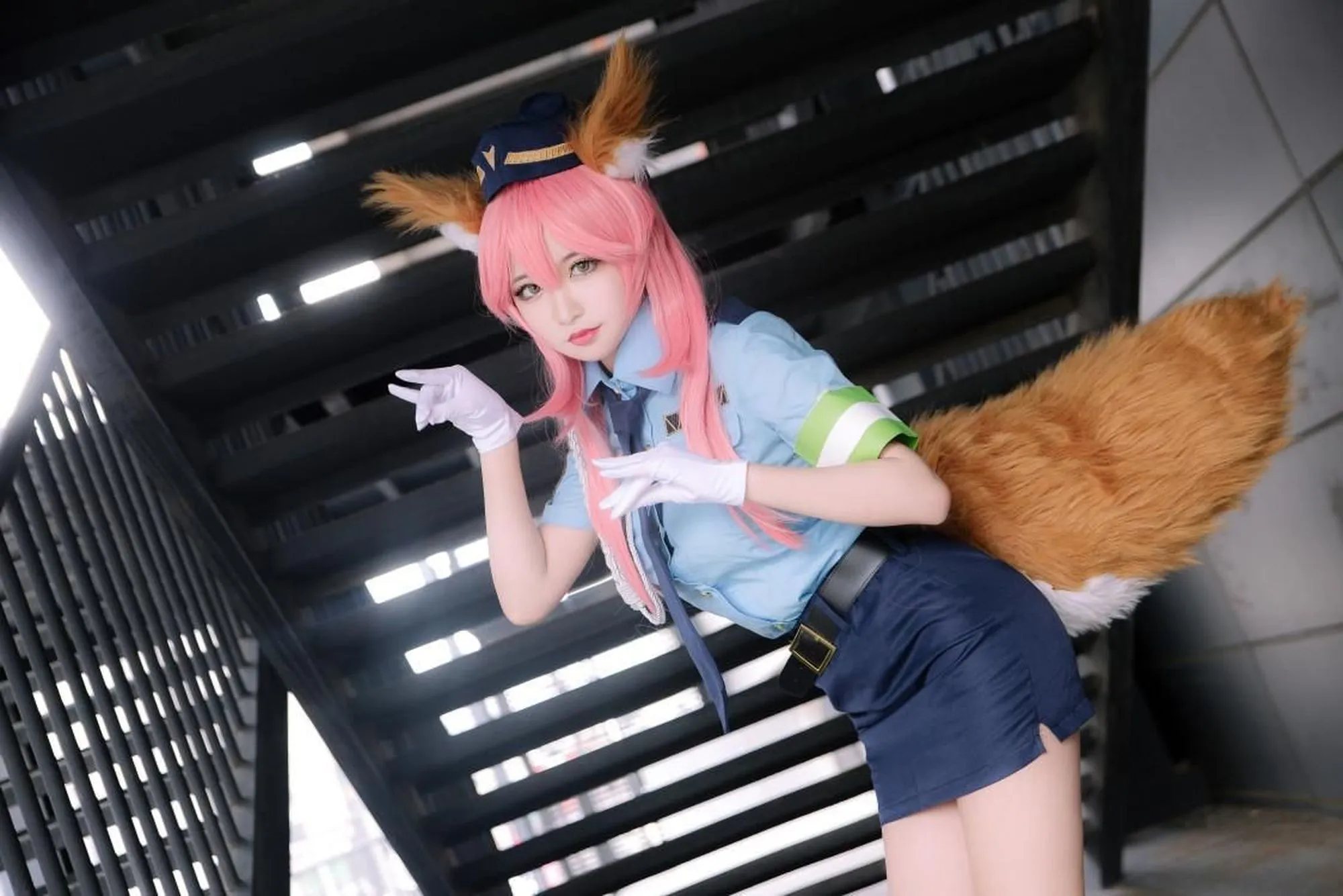 图片[4]-No.011-FATE 玉藻前制服 [9P]-coswz-cos王者