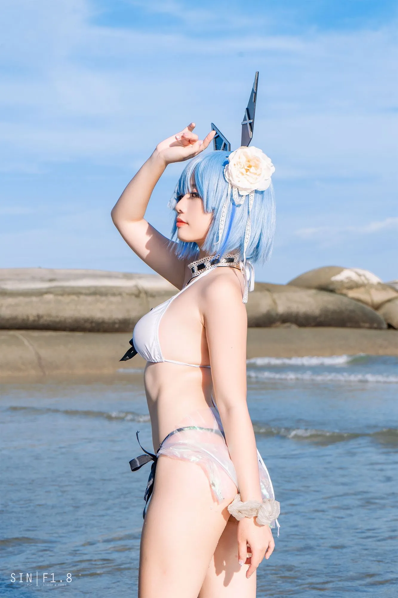 图片[2]-No.011-Gascogne swimsuit [20P]-coswz-cos王者
