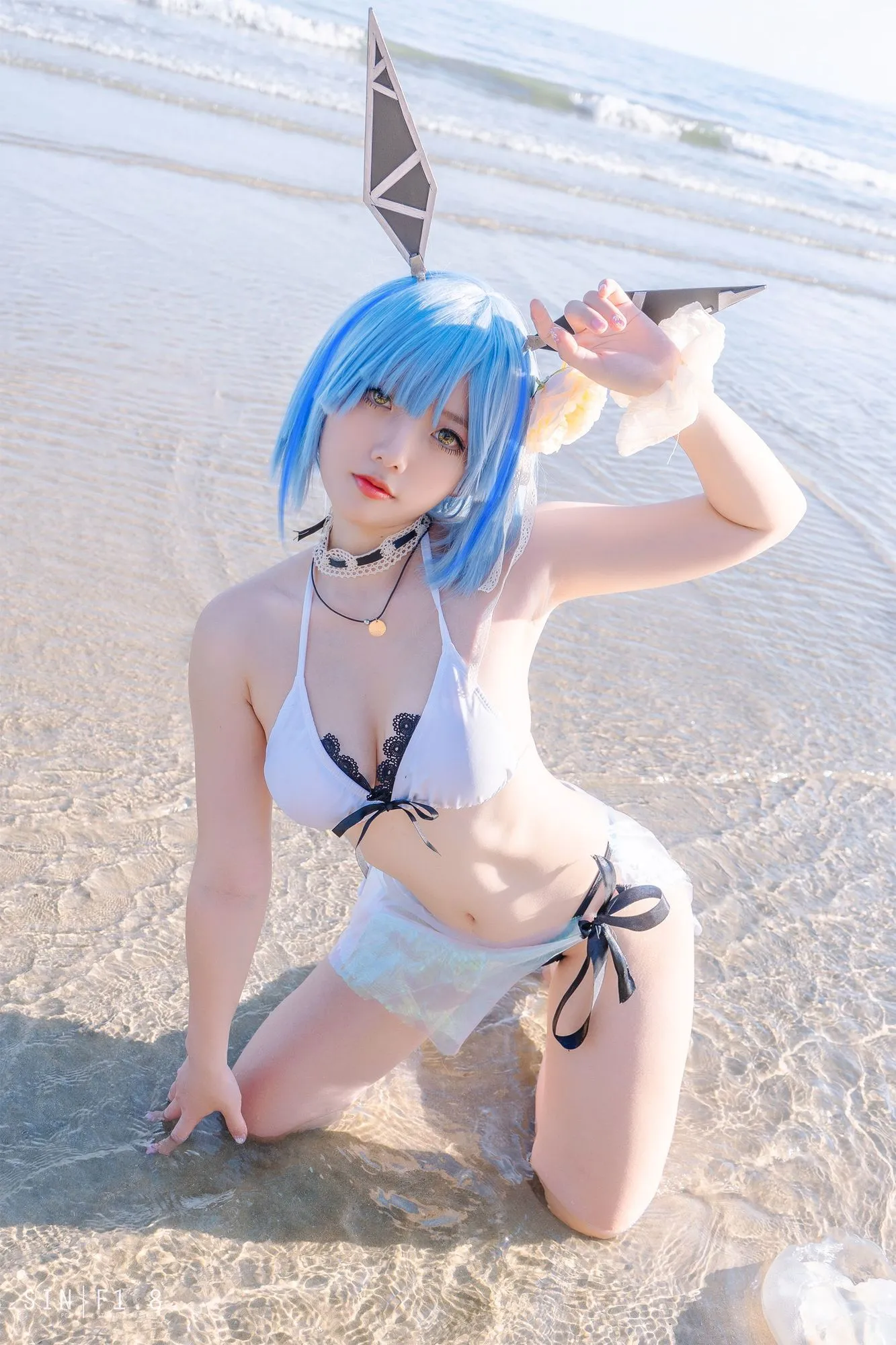 图片[4]-No.011-Gascogne swimsuit [20P]-coswz-cos王者