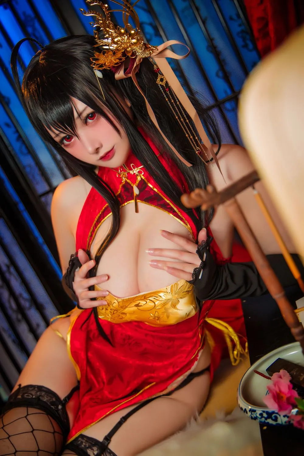 图片[5]-No.012-大凤旗袍 [20P]-coswz-cos王者