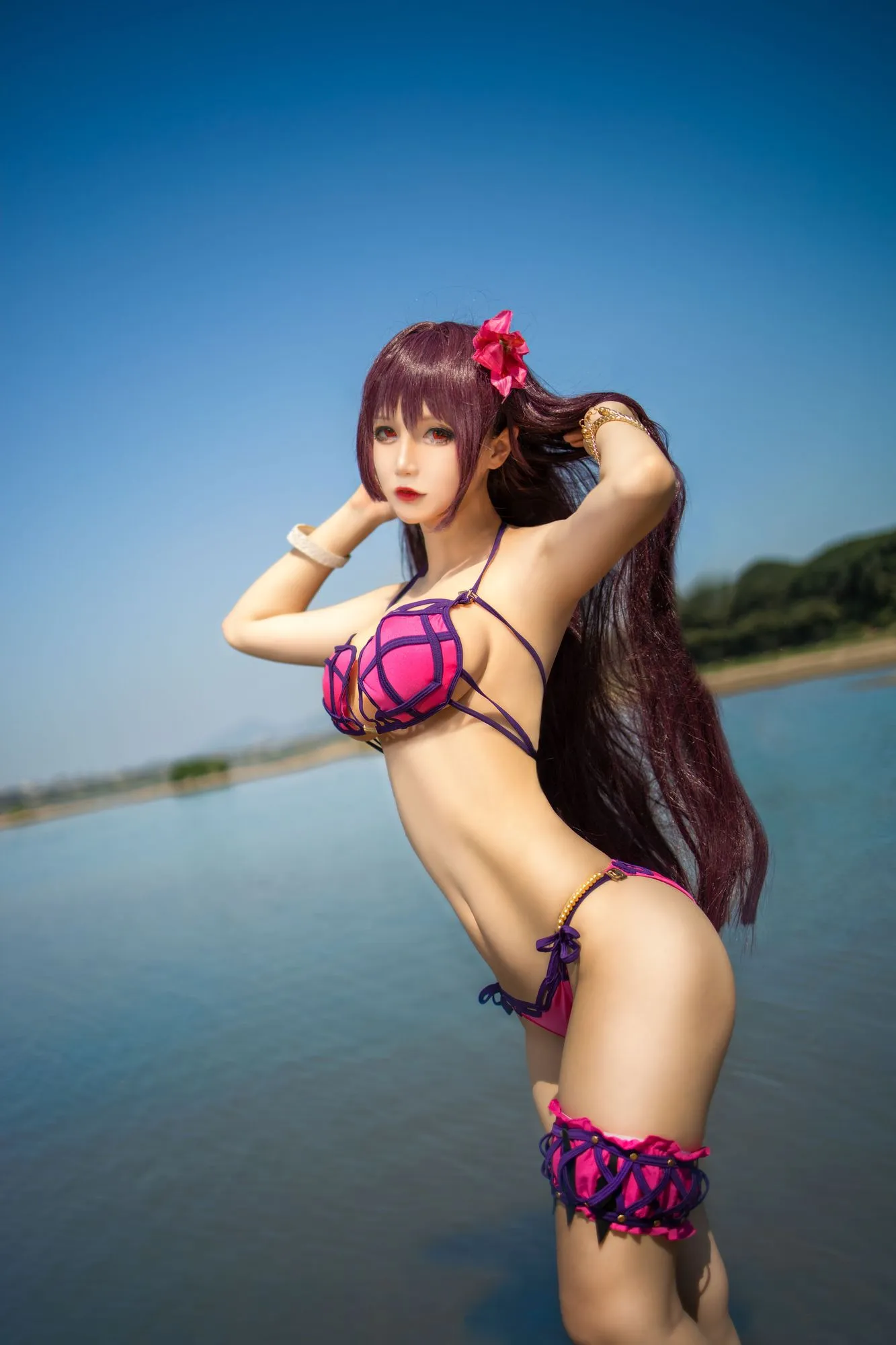图片[3]-No.012-斯卡哈水着 [15P]-coswz-cos王者
