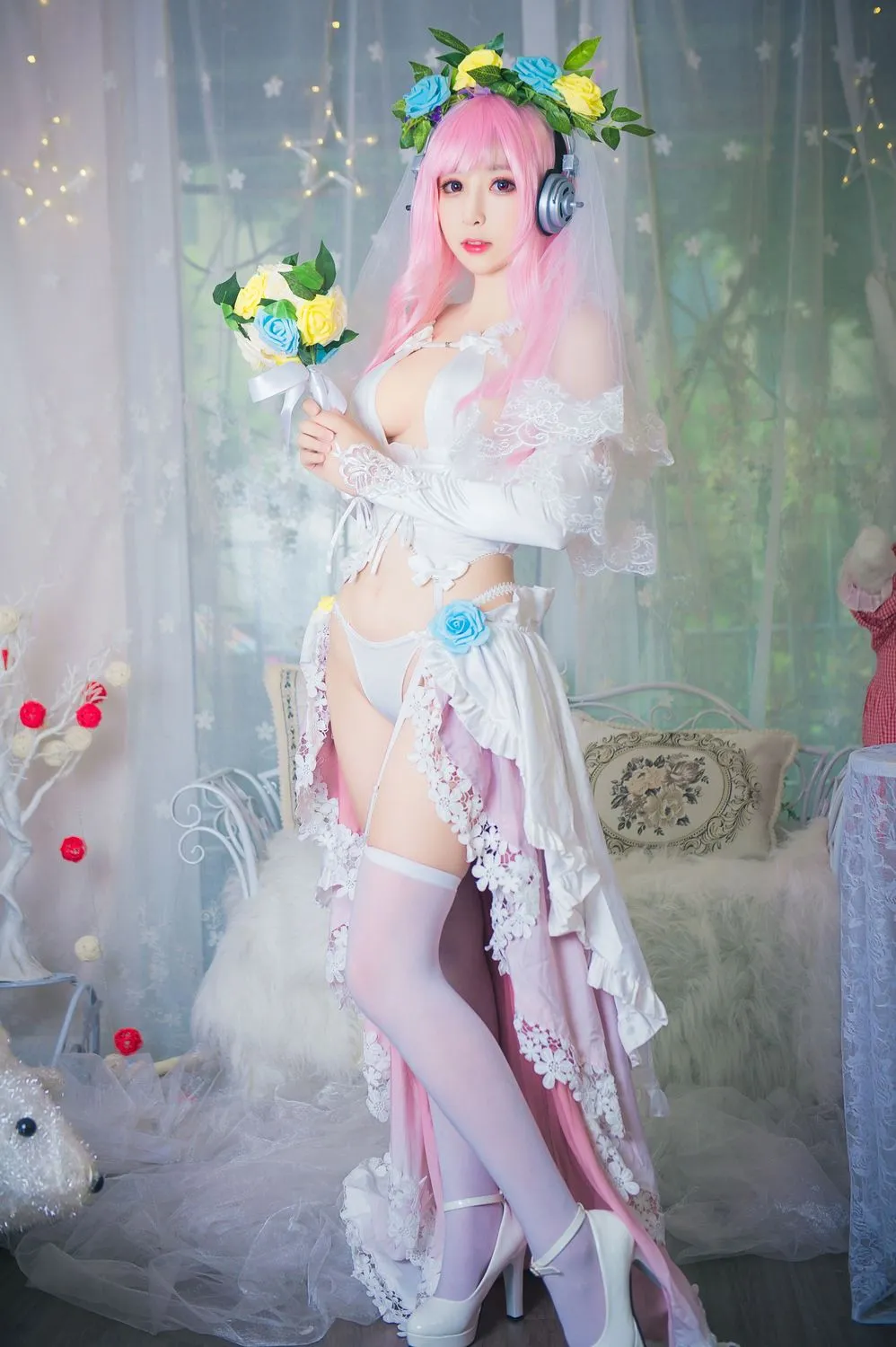 图片[2]-No.012-索尼子花嫁 [40P]-coswz-cos王者