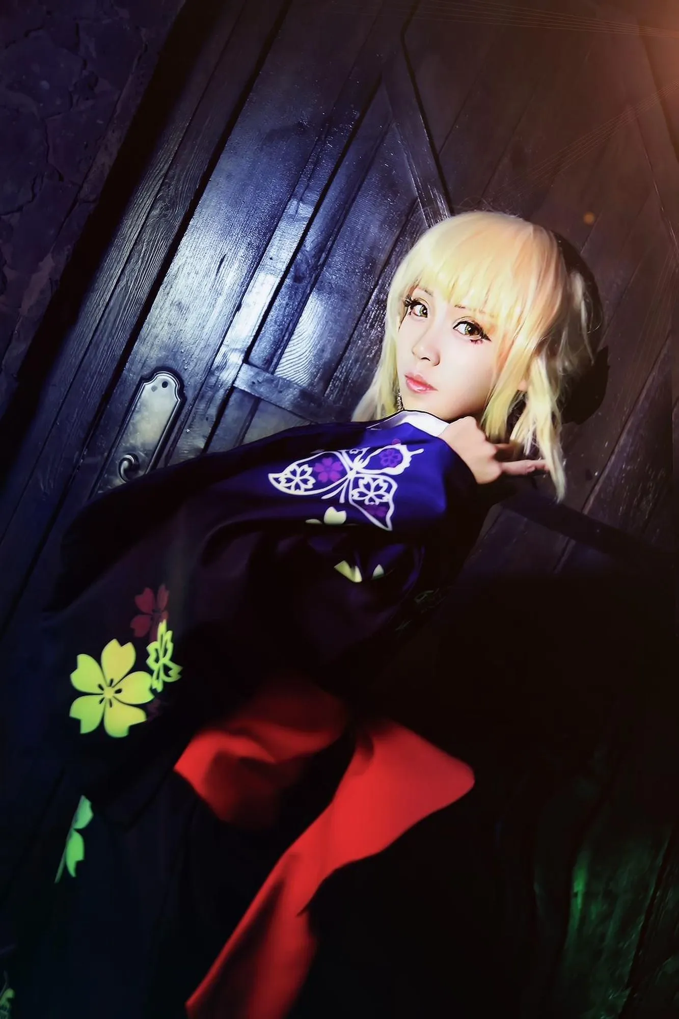 No.014-FATE Saber 浴衣 [8P]-图妖社