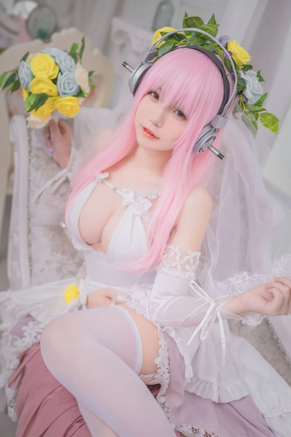 图片[3]-No.016-索尼子本婚纱 [18P]-coswz-cos王者