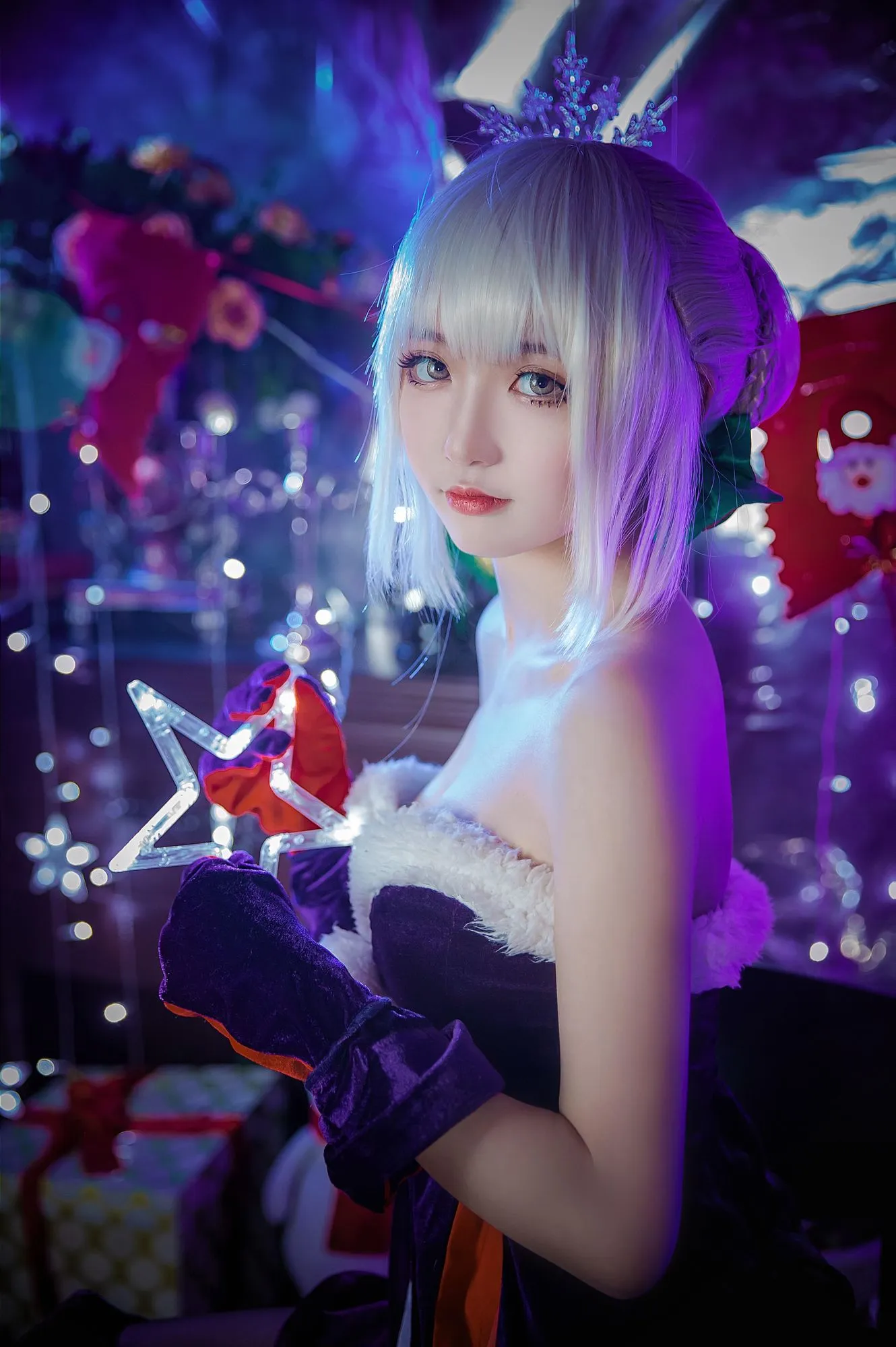 图片[2]-No.016-阿尔托莉雅 圣诞alter [16P]-coswz-cos王者