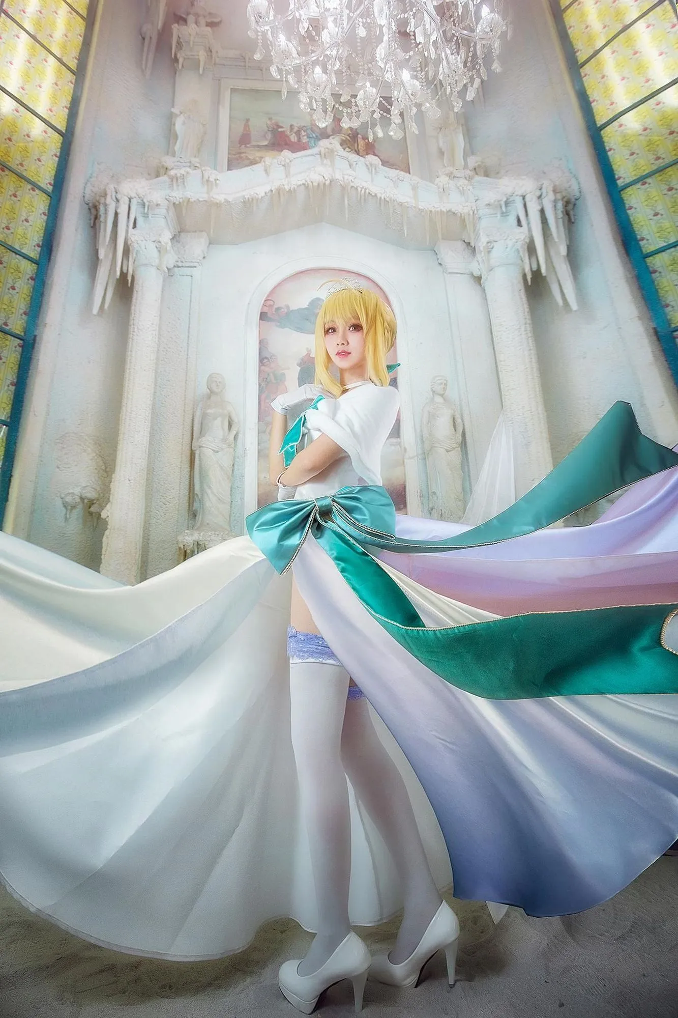 图片[6]-No.016-FGO Saber [15P]-coswz-cos王者