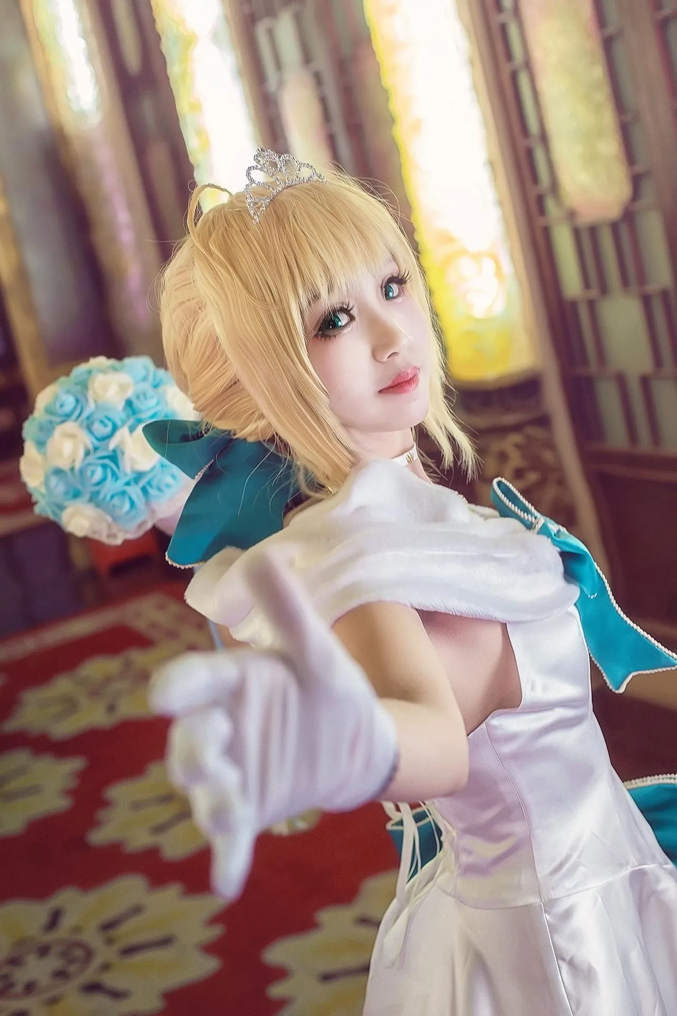 图片[4]-No.016-FGO Saber [15P]-coswz-cos王者