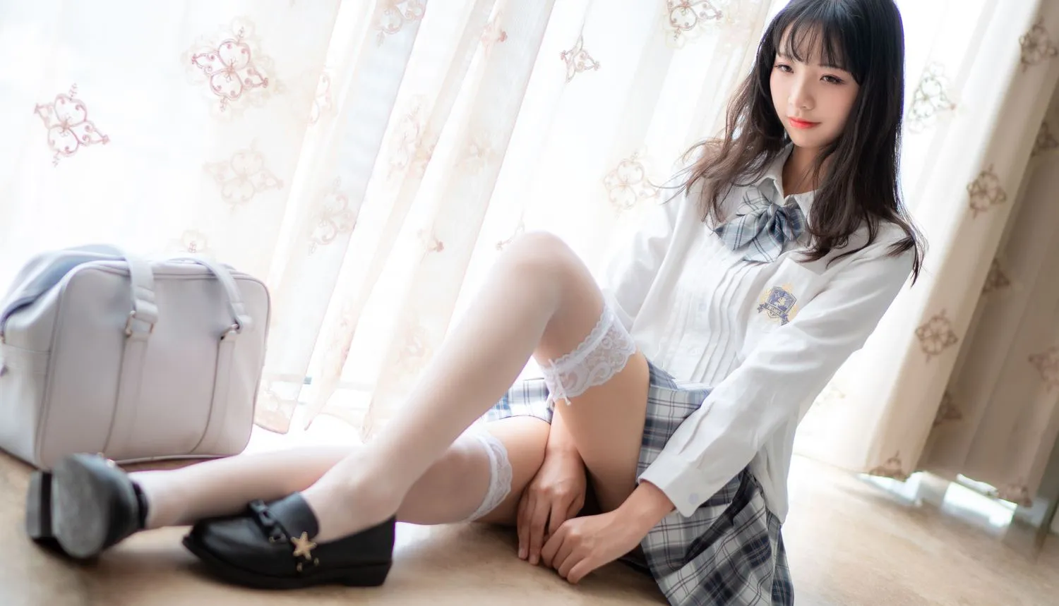图片[4]-No.016-JK格子裙 [23P]-coswz-cos王者