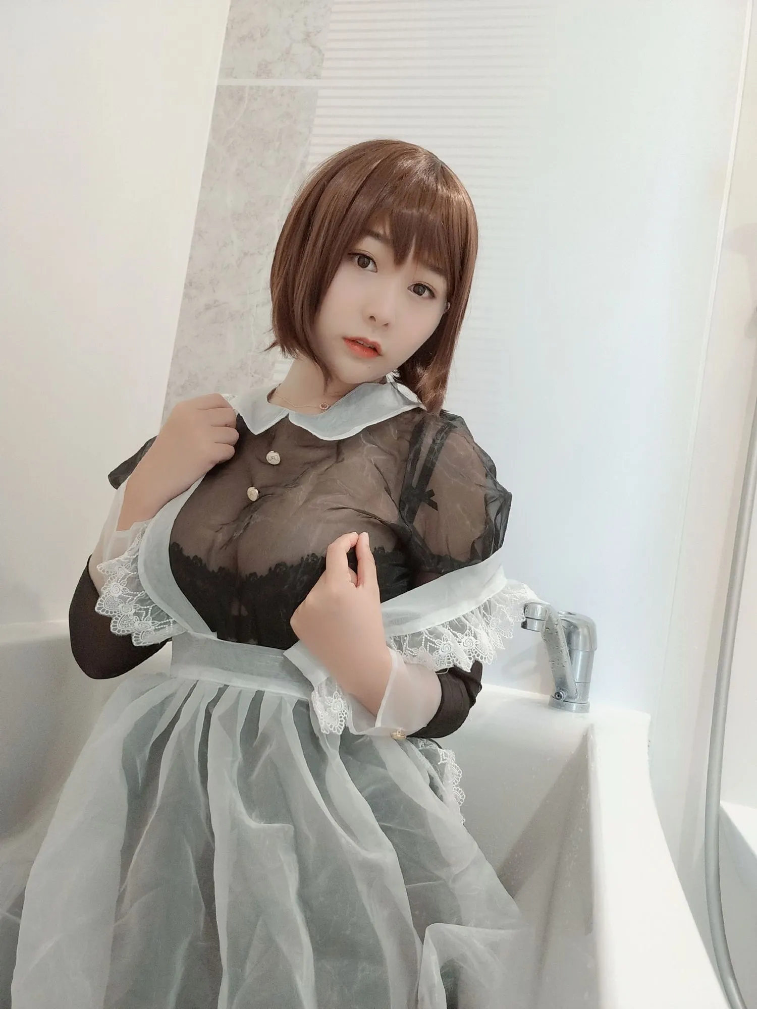 图片[3]-No.017-透明女仆 [32P]-coswz-cos王者