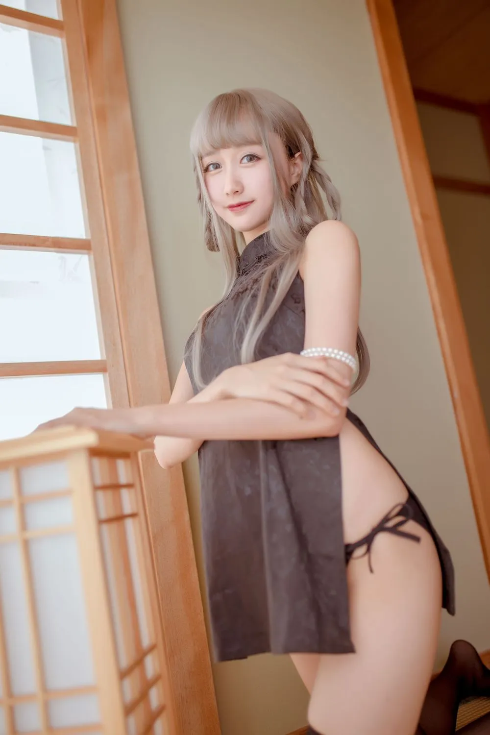 No.018-木绵绵-魔女旗袍&小野妹子 [24P]-图妖社