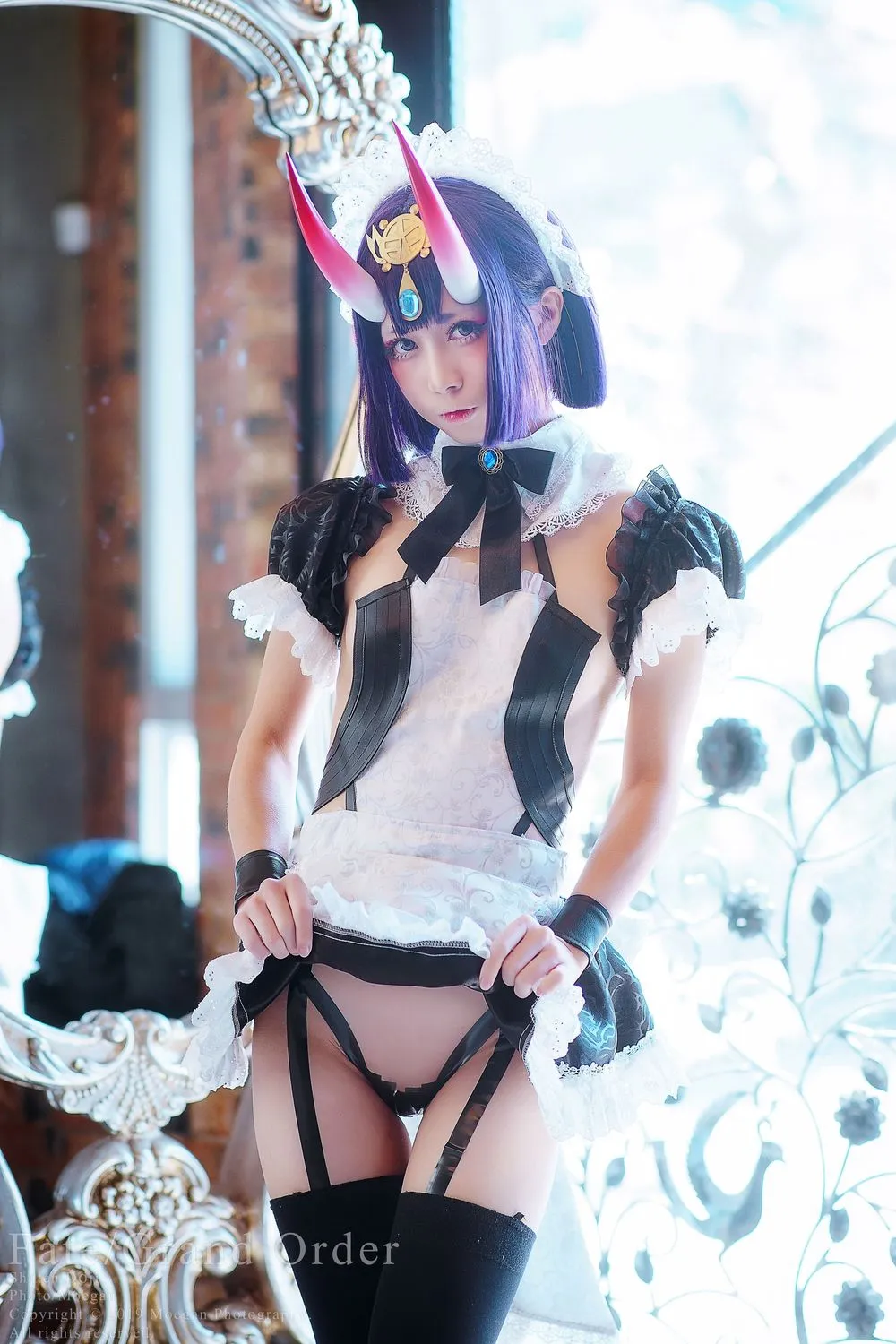 No.018-酒呑童子 Maid ver. (Fate Grand Order) [17P]-图妖社