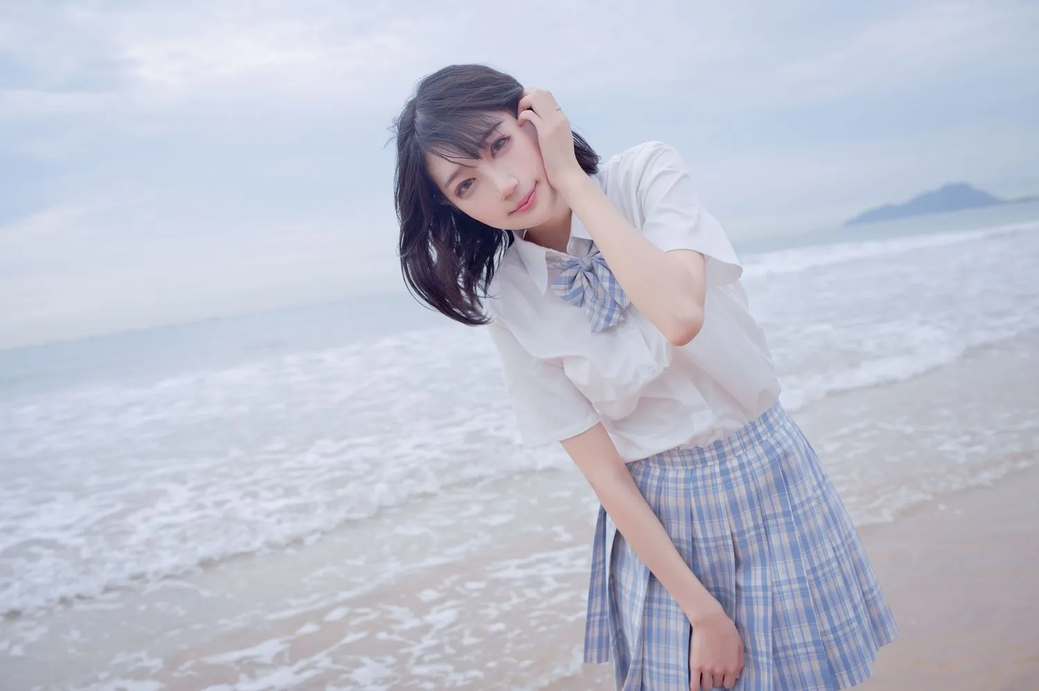 图片[3]-No.020-海边jk [35P]-coswz-cos王者