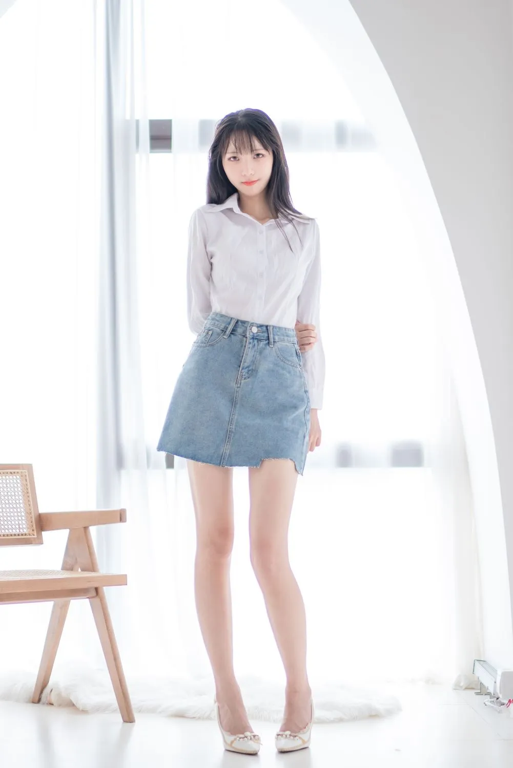 图片[5]-No.022-衬衫牛仔裙 [61P]-coswz-cos王者