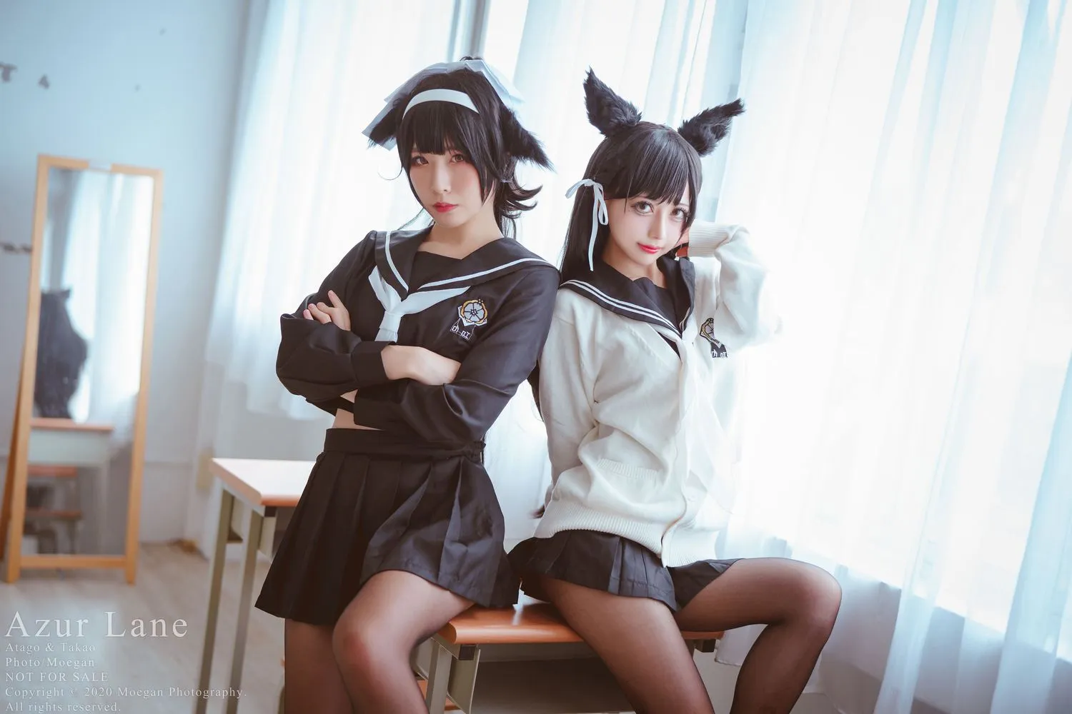 No.022-Azur Lane–爱宕高雄 Sailor Suit (アズールレーン [13P]-图妖社