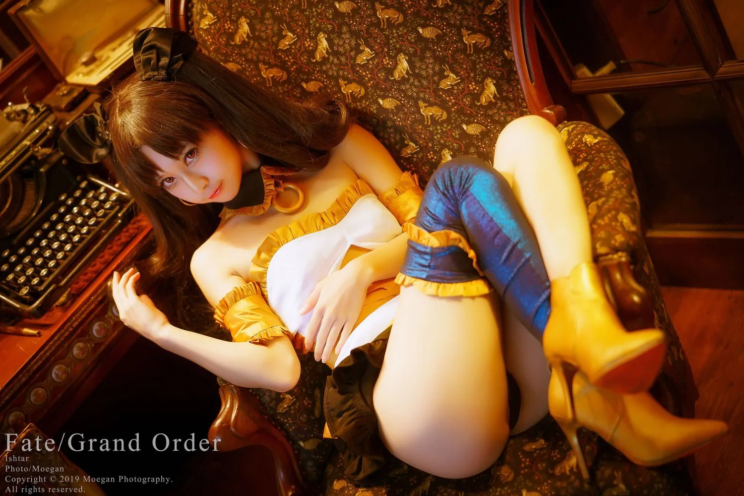 No.024-FateGrand Order–弓凛女仆装 イシュタル Maid ver [14P]-图妖社