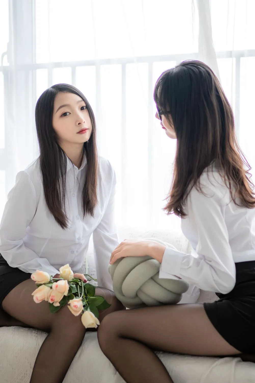 图片[3]-No.025-黑丝百合 [54P]-coswz-cos王者