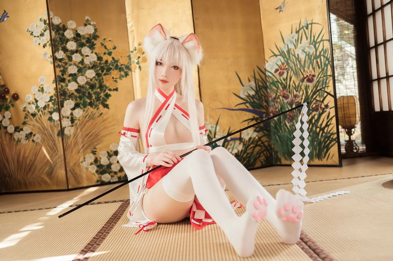 图片[2]-No.026-稻荷巫女 [15P]-coswz-cos王者
