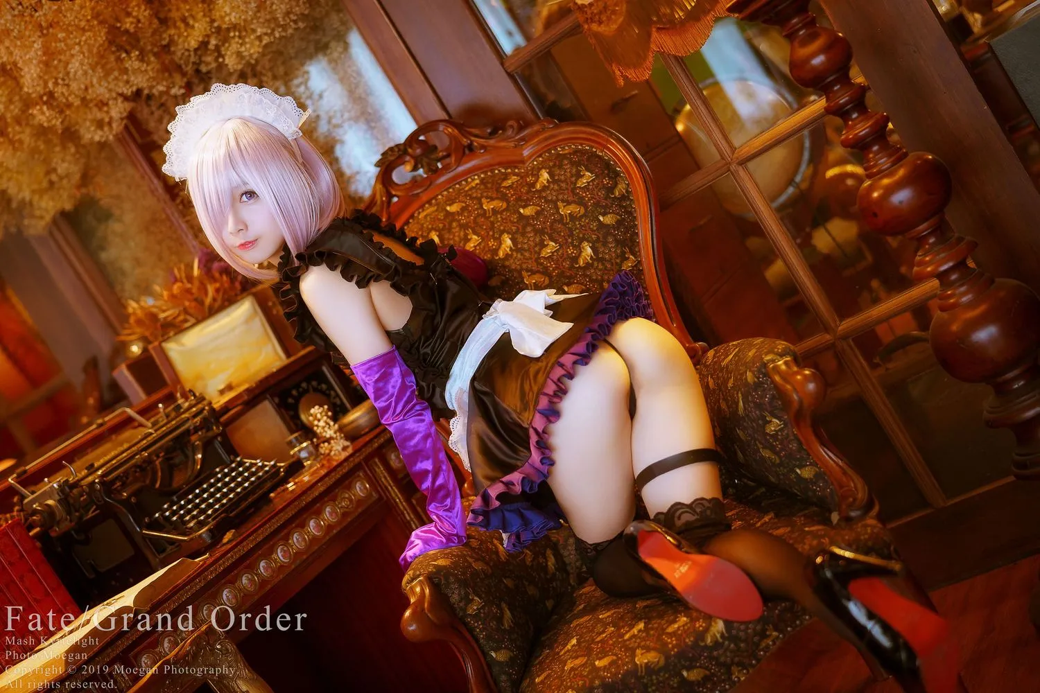图片[5]-No.026-FateGrand Order–Mash Kyrielightマシュ・キリエライト [50P]-coswz-cos王者