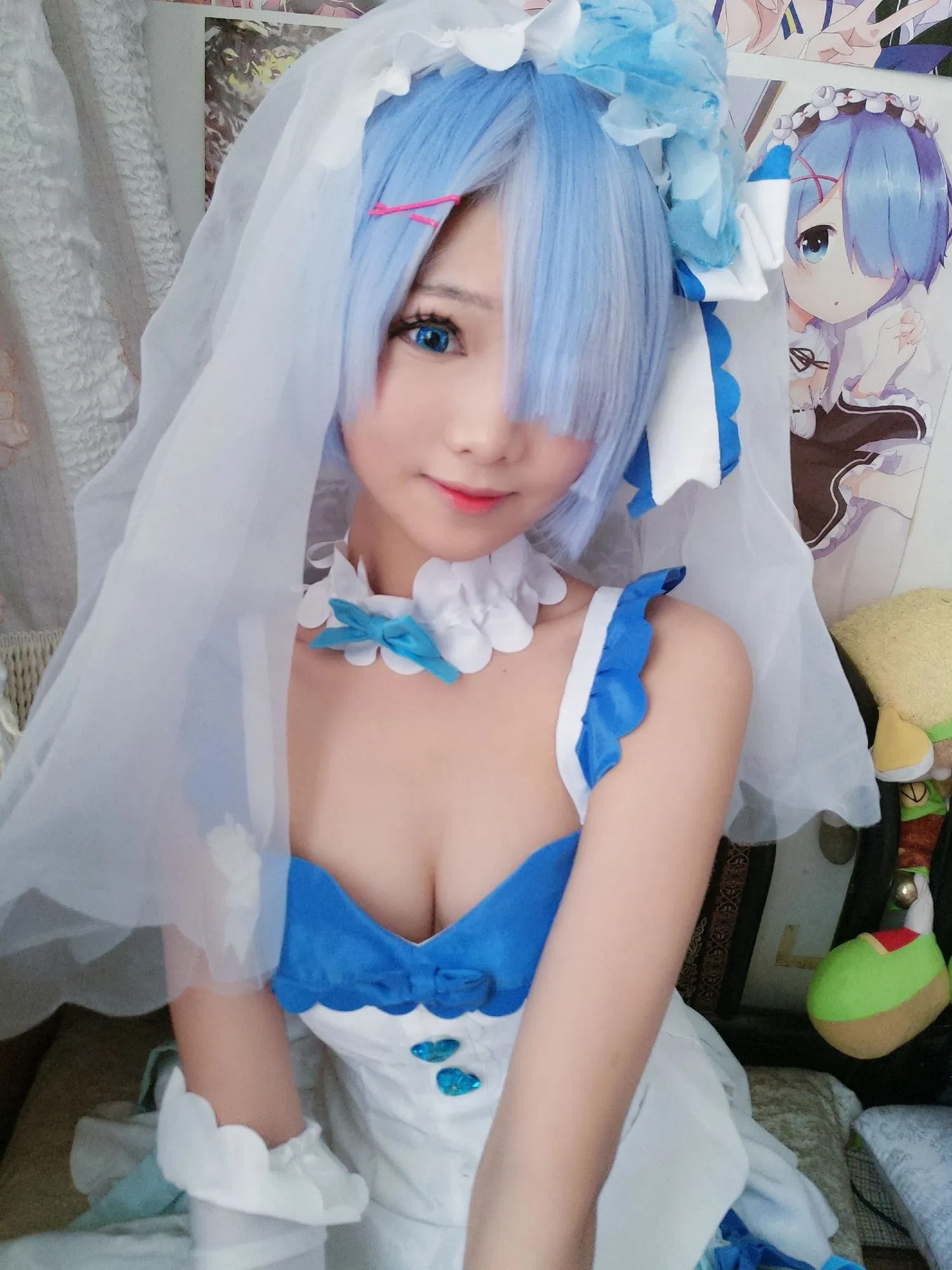 图片[3]-No.026-RE从零开始的异世界生活 蕾姆花嫁 [10P]-coswz-cos王者