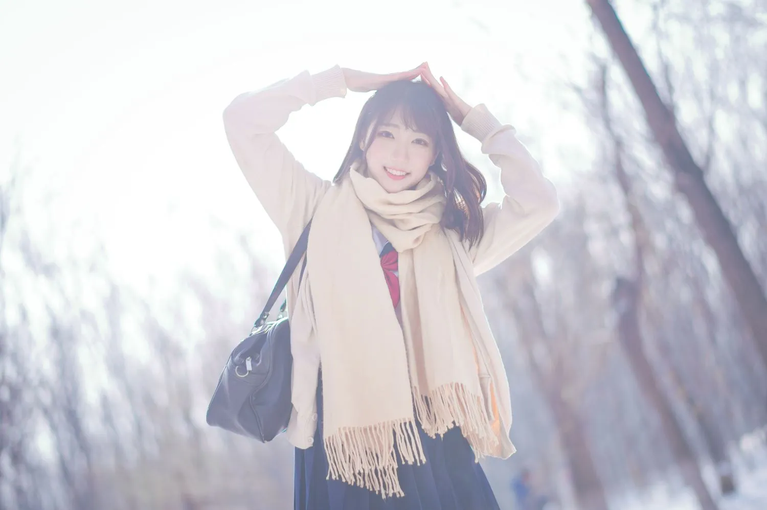 图片[3]-No.028-雪景jk [15P]-coswz-cos王者