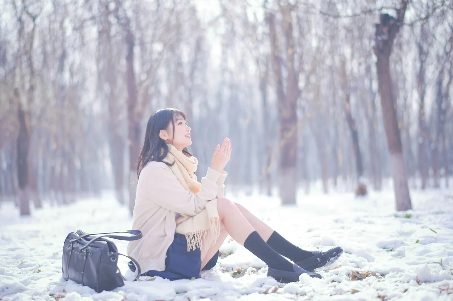 图片[4]-No.028-雪景jk [15P]-coswz-cos王者