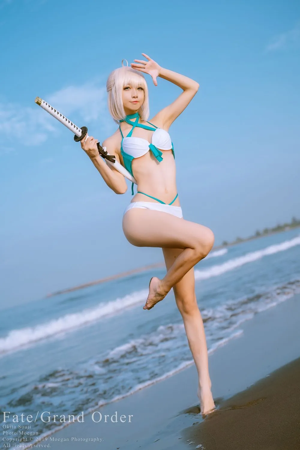 图片[3]-No.028-FateGrand Order–沖田総司 水着ver [16P]-coswz-cos王者