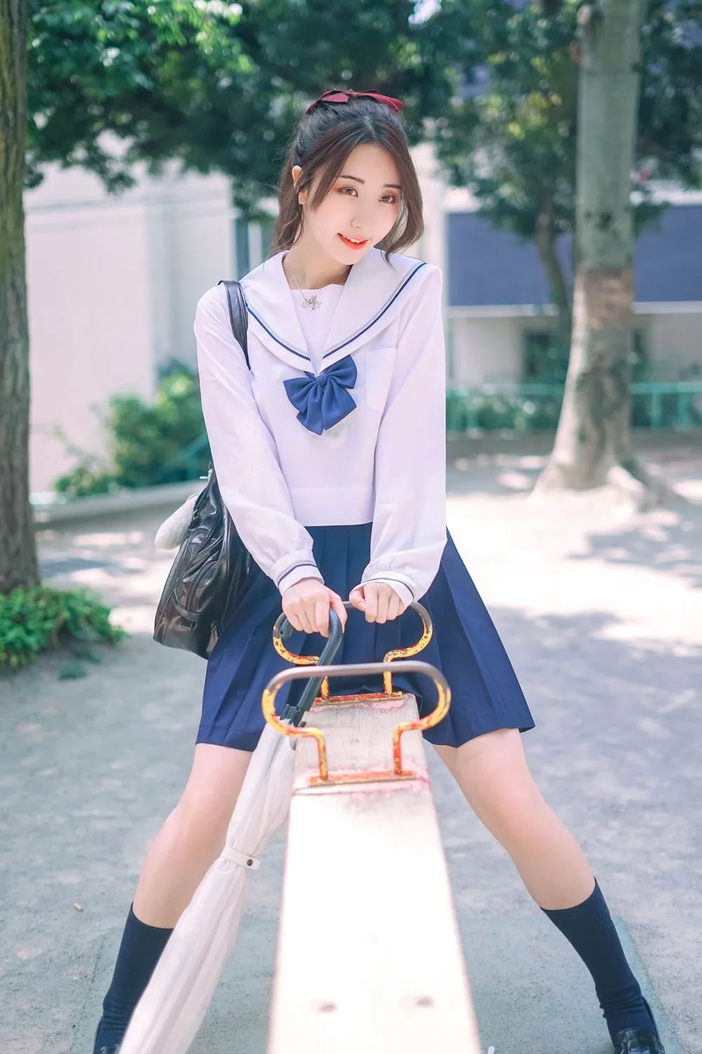 图片[6]-No.030-单马尾制服 [31P]-coswz-cos王者