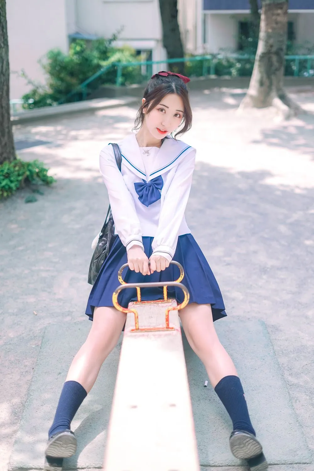 图片[5]-No.030-单马尾制服 [31P]-coswz-cos王者